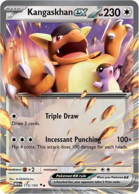 Kangaskhan ex, Scarlet & Violet 151