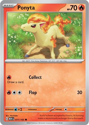 Ponyta, Scarlet & Violet 151