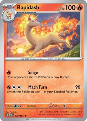 Rapidash, Scarlet & Violet 151