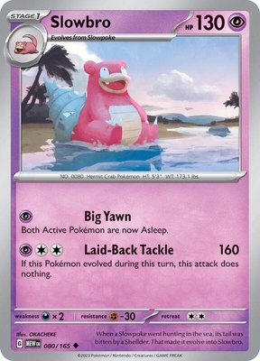 Slowbro, Scarlet & Violet 151