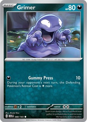 Grimer, Scarlet & Violet 151