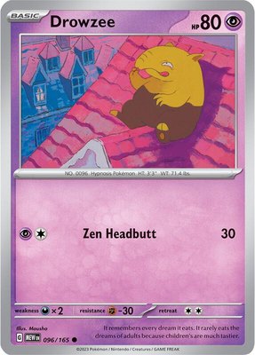 Drowzee, Scarlet & Violet 151