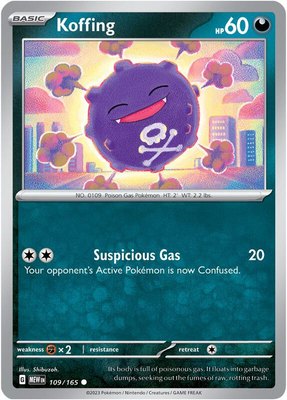 Koffing, Scarlet & Violet 151