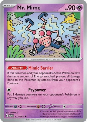 Mr. Mime, Scarlet & Violet 151