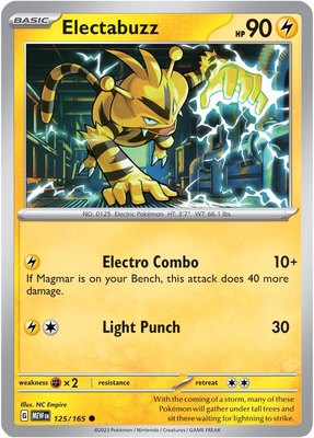 Electabuzz, Scarlet & Violet 151