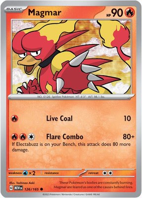 Magmar, Scarlet & Violet 151