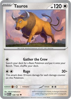 Tauros, Scarlet & Violet 151