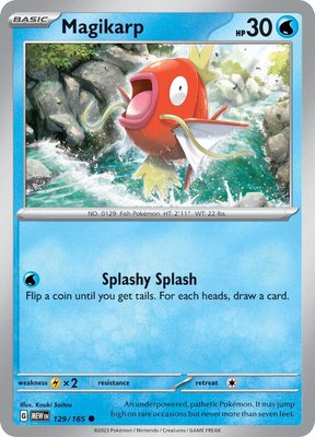 Magikarp, Scarlet & Violet 151