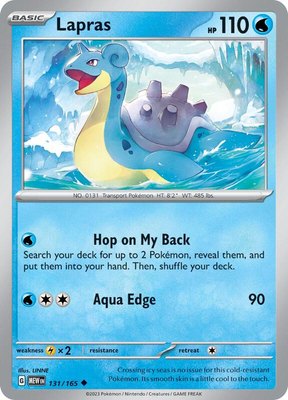 Lapras, Scarlet & Violet 151
