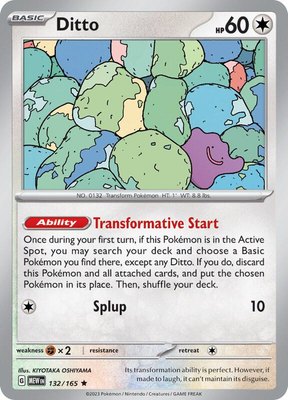 Ditto, Scarlet & Violet 151