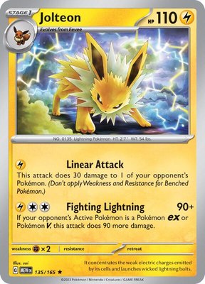 Jolteon, Scarlet & Violet 151