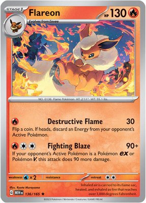 Flareon, Scarlet & Violet 151