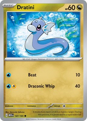 Dratini, Scarlet & Violet 151