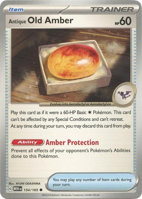 Antique Old Amber, Scarlet & Violet 151