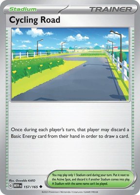 Cycling Road, Scarlet & Violet 151