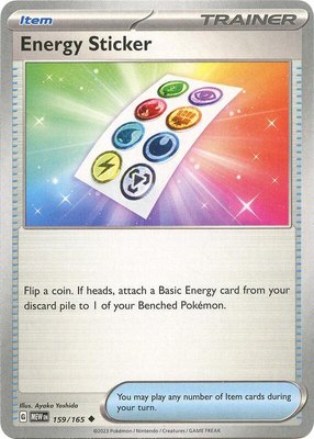 Energy Sticker, Scarlet & Violet 151