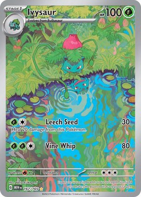 Ivysaur, Scarlet & Violet 151