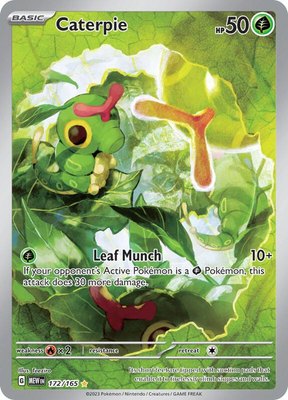 Caterpie, Scarlet & Violet 151