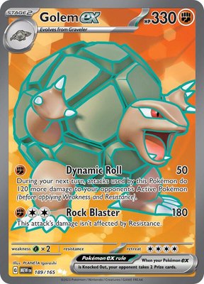 Golem ex, Scarlet & Violet 151