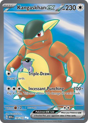 Kangaskhan ex, Scarlet & Violet 151