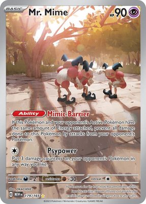 Mr. Mime, Scarlet & Violet 151