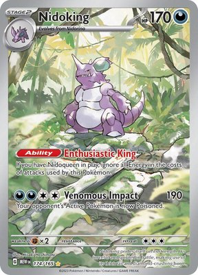 Nidoking, Scarlet & Violet 151
