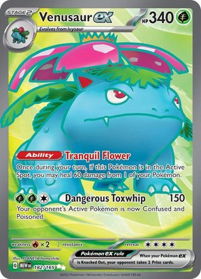 Venusaur ex, Scarlet & Violet 151