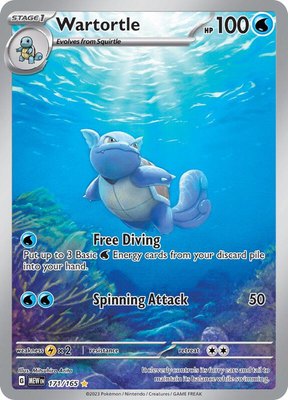 Wartortle, Scarlet & Violet 151