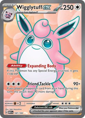 Wigglytuff ex, Scarlet & Violet 151