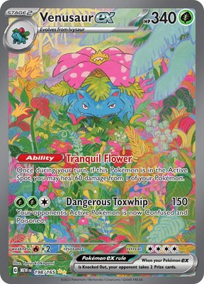 Venusaur ex, Scarlet & Violet 151