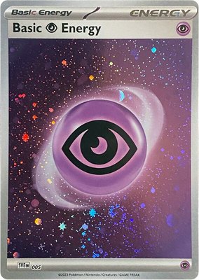 Basic Psychic Energy (Cosmos Holo), Scarlet & Violet Energies