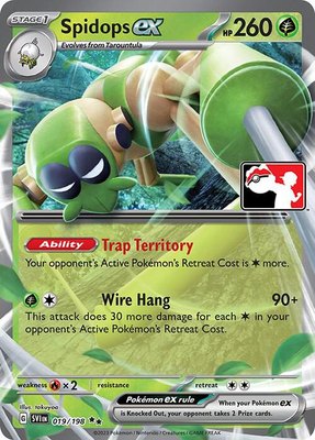 Spidops ex, Prize Pack Series Cards