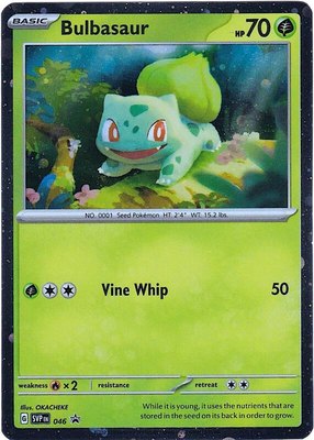 Bulbasaur (Cosmos Holo), Scarlet & Violet Promo Cards