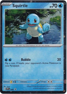 Squirtle (Cosmos Holo), Scarlet & Violet Promo Cards