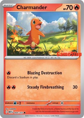 Charmander (GameStop Exclusive), Miscellaneous Cards & Products