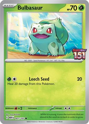 Bulbasaur (Best Buy Exclusive), Miscellaneous Cards & Products