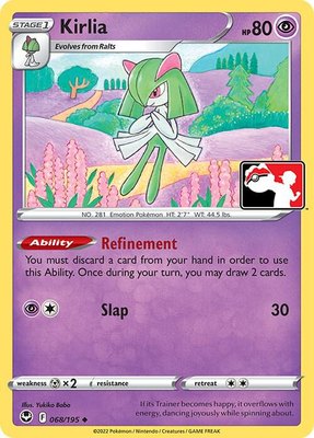 Kirlia, Prize Pack Series Cards