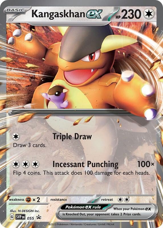 Kangaskhan ex 055 Scarlet & Violet Promo Cards price