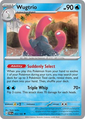 Wugtrio, Paradox Rift