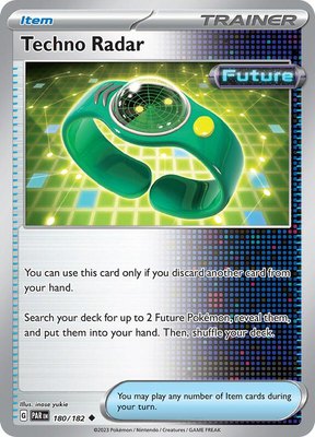 Techno Radar, Paradox Rift