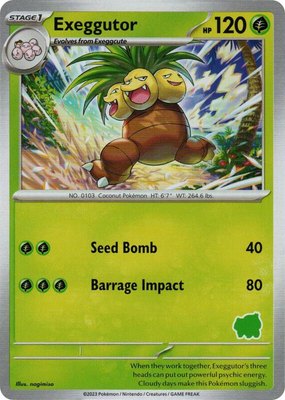 Exeggutor, My First Battle