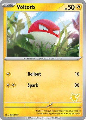 Voltorb, My First Battle