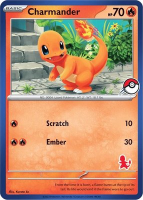 Charmander (Blue Border), My First Battle