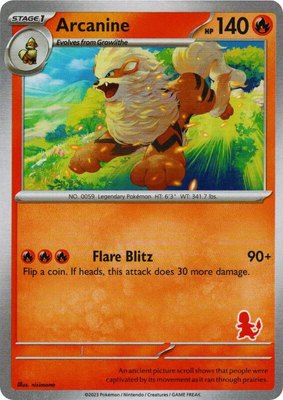 Arcanine, My First Battle