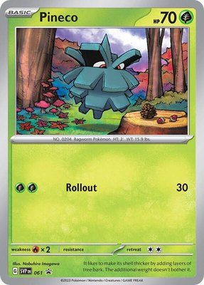 Pineco, Scarlet & Violet Promo Cards