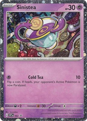 Sinistea, Scarlet & Violet Promo Cards