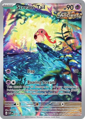 Scream Tail, Scarlet & Violet Promo Cards