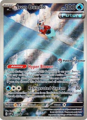 Iron Bundle (Pokemon Center Exclusive), Scarlet & Violet Promo Cards