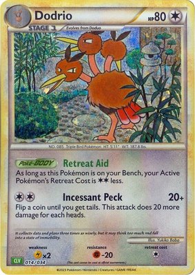 Dodrio, Trading Card Game Classic