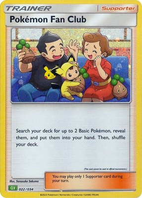 Pokemon Fan Club (CLV), Trading Card Game Classic